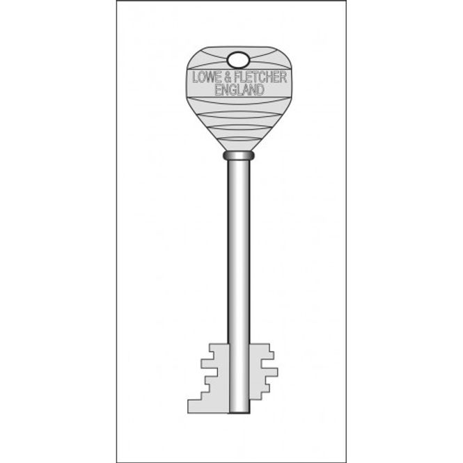 Hovedbilde SR1 L&F 3007 Safenøkkel 90mm