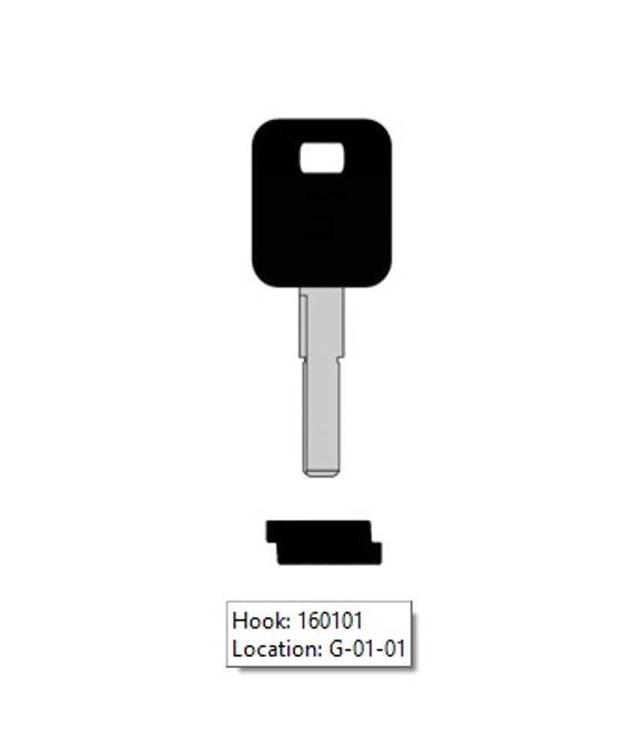 Hovedbilde TP00HU-HAAP NØKKEL  FOR TRANSP HUF ®